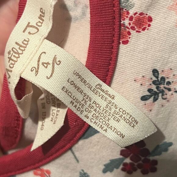 Matilda Jane Velvet and Floral Top - Picture 4 of 4